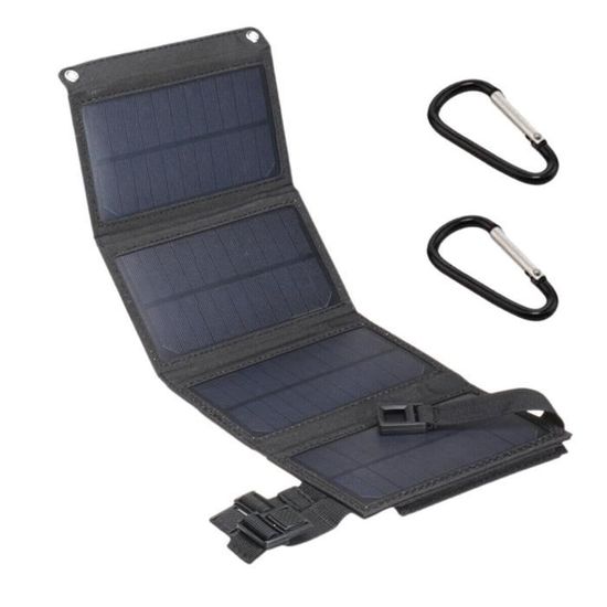 Panneau Solaire 100 W - Panneau Solaire Monocristallin Pliable - Avec