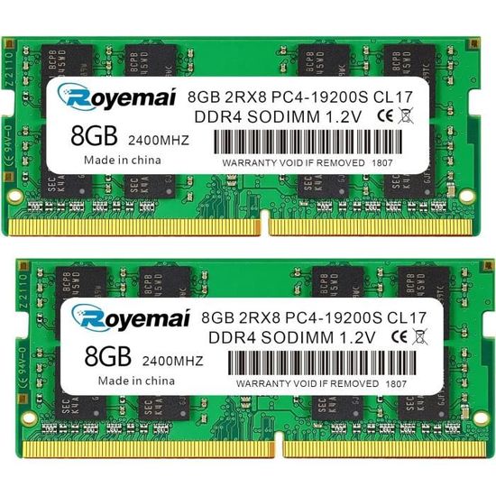Barrette RAM DDR4 Pour PC - 4 Go, 8 Go Ou 16 Go, 288 Broches, Fréquences 2133 à 3200 MHz