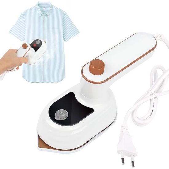 FENGQ Mini Fer à Repasser Pliable, Mini Fer à Vapeur Portable, Mini Machine à Re