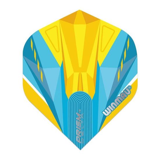 Volts Winmau Prism Alpha - Lot De 3 Jeux D'ailerons Pour Fléchettes (9 Pièces) - Épaisseur 100 Microns