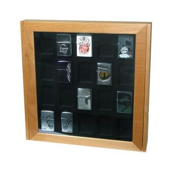 Zippo EXPO TS-6 DA Vitrine porte-briquets en bois pour Zippo