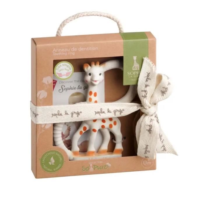 SOPHIE LA GIRAFE - Coffret eau de soin parfumée + anneau dentition