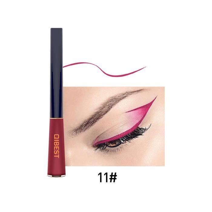 Eyeliner Fard à paupières brillant imperméable couleurs scintillantes Eyeliner liquide maquillage eye-liner stylo dfer106
