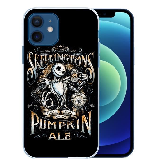 Coque pour iPhone 12 - Mr Jack Skellington Pumpkin. Accessoire telephone