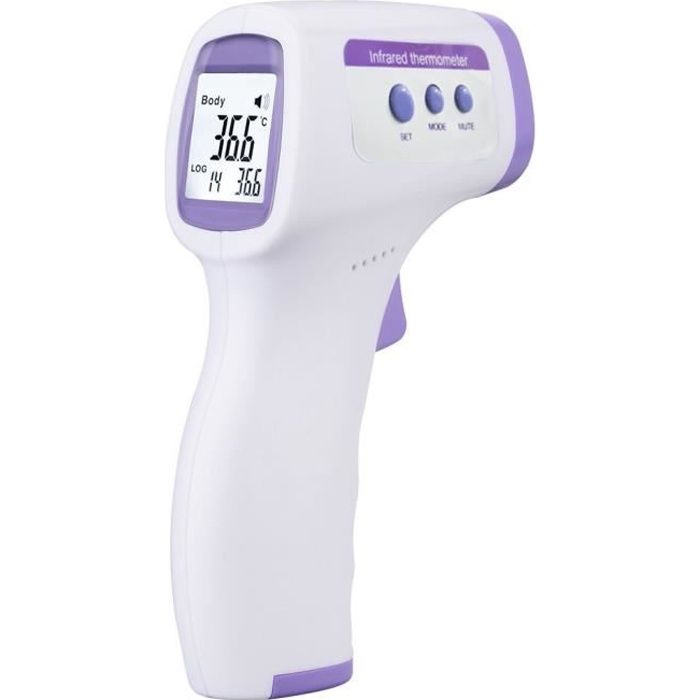 Thermometres frontal sans contact corps infrarouge numerique
