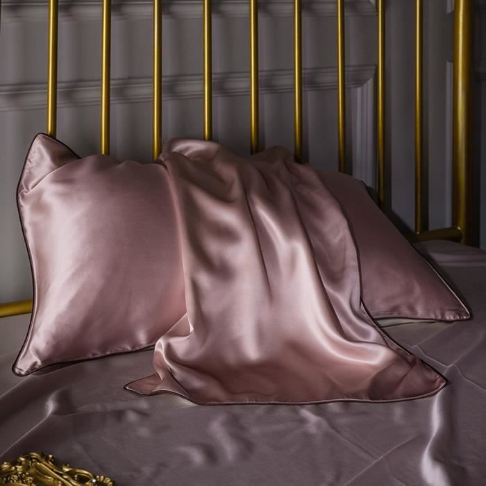La taie d'oreiller en soie pure mûre douce couvre la beauté anti-âge en soie 1pc nochalofo zly 1393