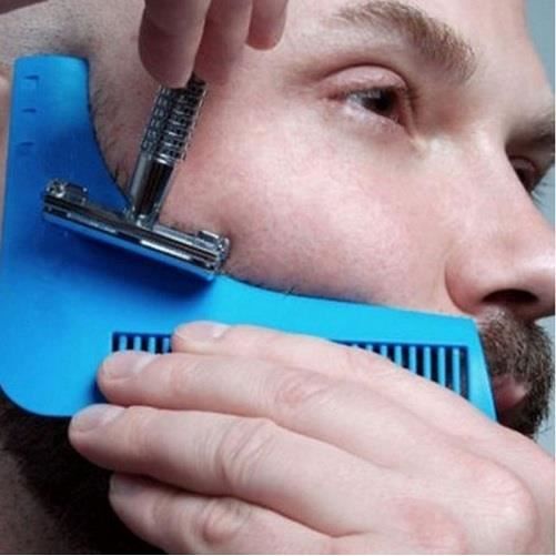 Peigne Barbe De Couleur Bleu