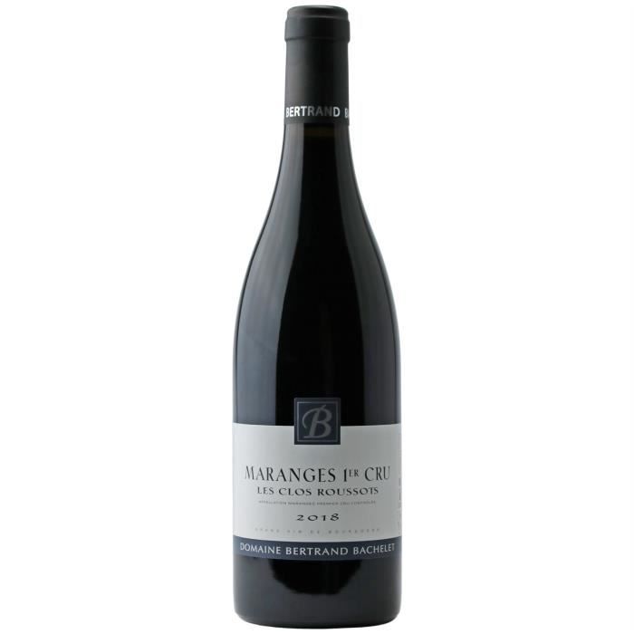 Maranges 1er Cru Les Clos Roussots Rouge 2020 - 75cl - Domaine Bertrand Bachelet - Vin AOC Rouge de Bourgogne - Cépage Pinot Noir
