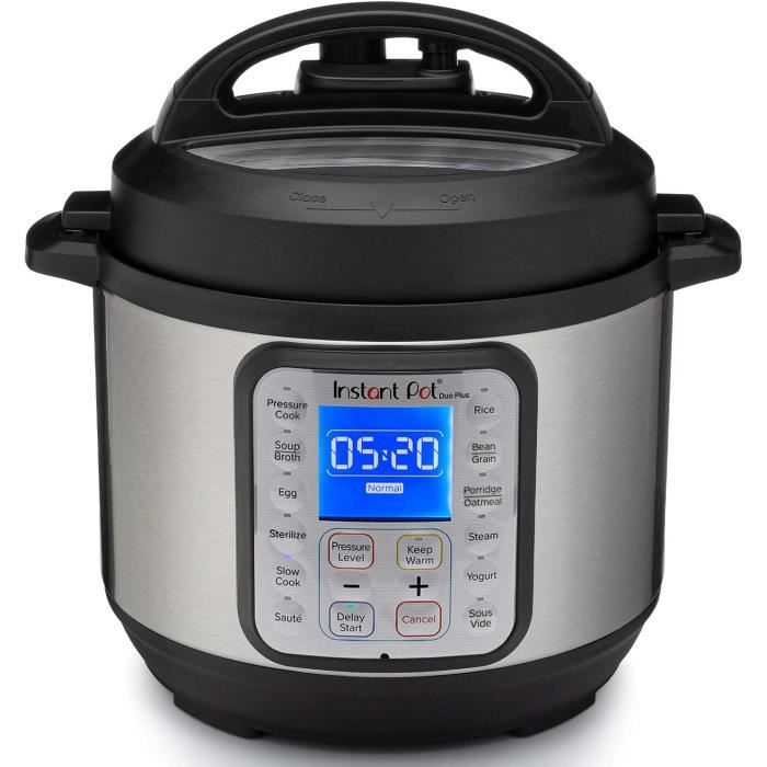 Duo Plus Mini 9 en 1, mijoteuse, cuiseur à riz, cuiseur a vapeur, sauteuse, yaourtière et réchaud, 3 L, 13 programmes à une