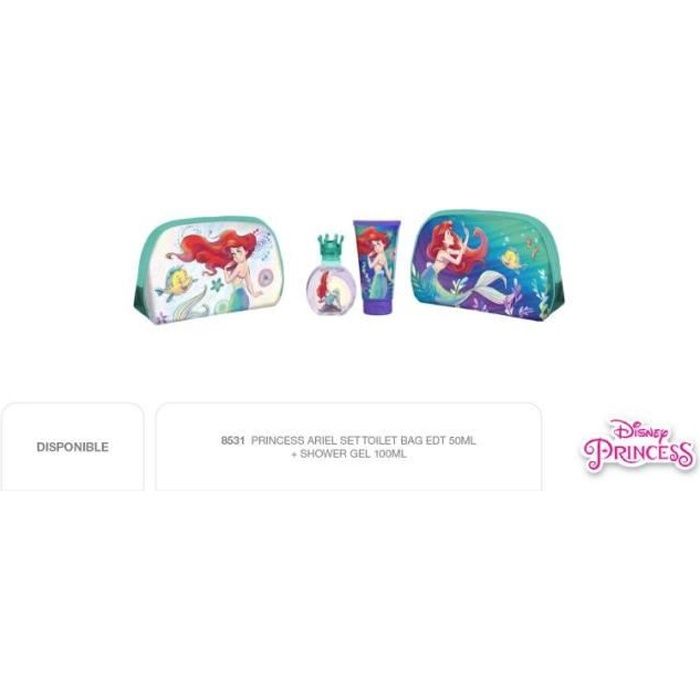coffret parfum ARIEL petite sirene trousse de toilette enfant