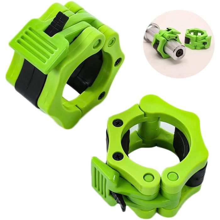 POIDS SoundZero 2 Pièces Collier Halteres 50 mm, Colliers d'haltères pour haltères Olympiques Les Serrure383