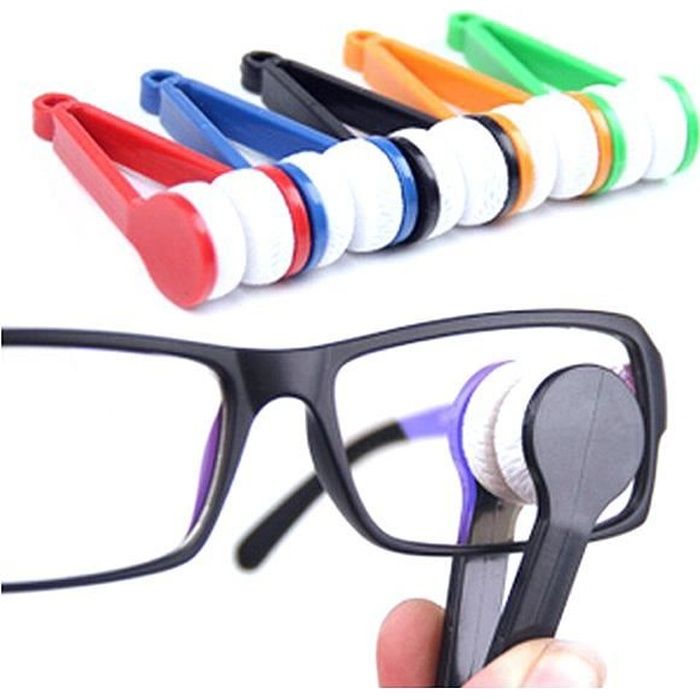 1pc Pince Tissu Chiffon Microfibre Essuie Lunettes Microfibre Nettoyage Lunettes