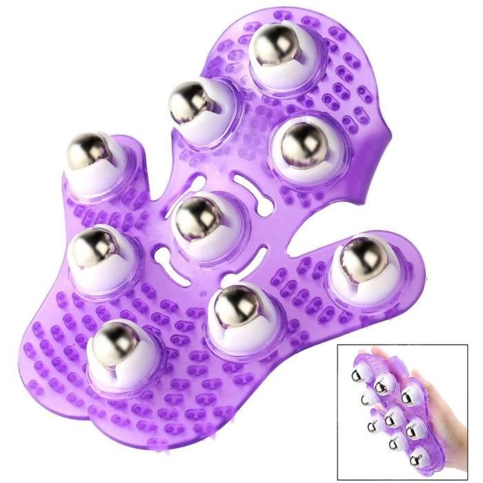 Accessoires de massage manuel iwobi Gant de Massage Anti Cellulite,Unisexe Adultes Masseur à Main Ievée,Masseur Relaxati 179757