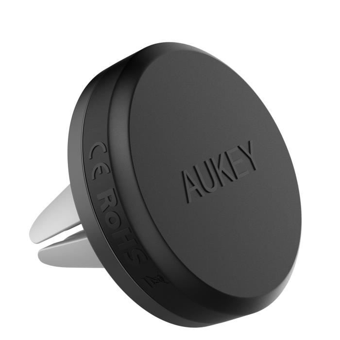 AUKEY Support Voiture Magnétique à Grille d'aération Support Téléphone Voiture Universel pour iPhone 7 / 6 / 5 , Samsung Note 8 /...