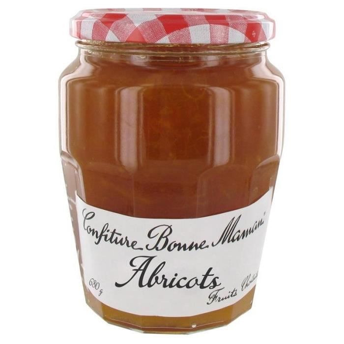 BONNE MAMAN - Confiture Abricot 680G - Lot De 4