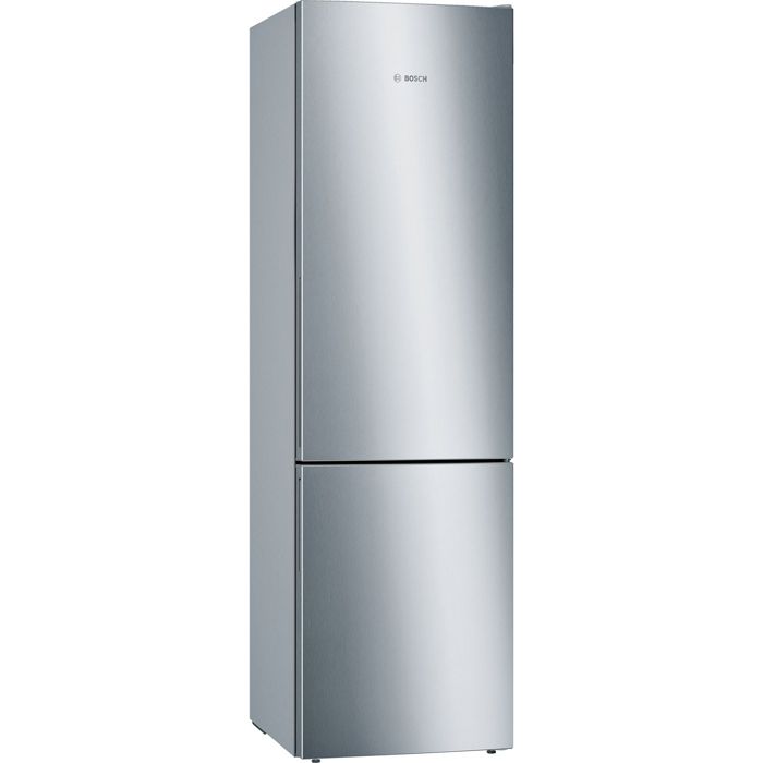 bosch - réfrigérateur combiné 60cm 337l a+++ brassé inox - kge39alca