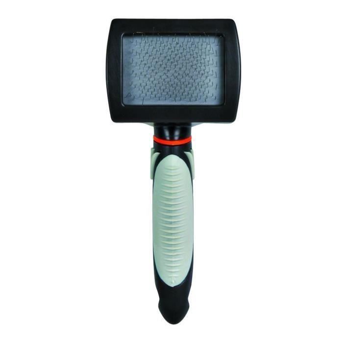 TRIXIE Brosse souple, plastique pour chien (Lot de 3)