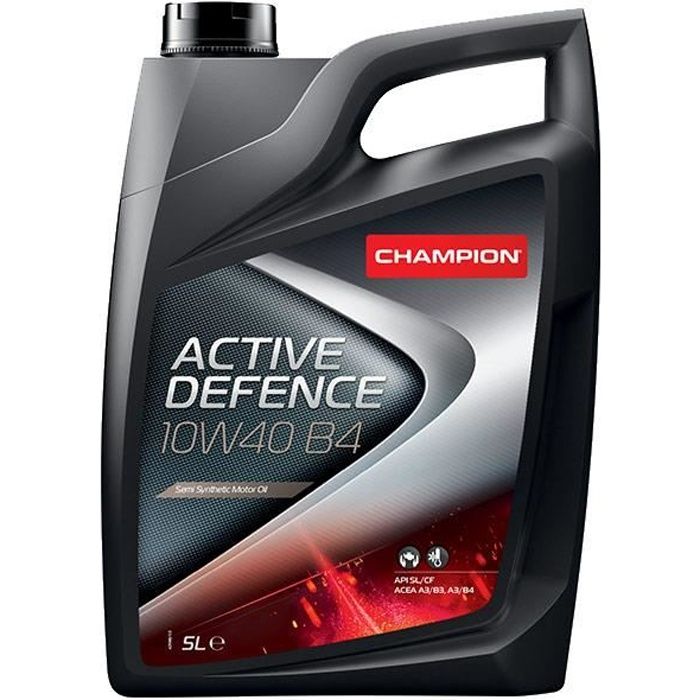 Moteur CHAMPION Champion 10W40 B4 Active Defence 5L - 5413048204319