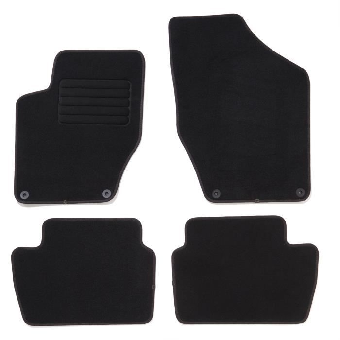 Tapis Voiture / Auto - Sur Mesure pour PEUGEOT 308 (De 09/2007 à 08/2013) - 4 Pièces - Gamme Star