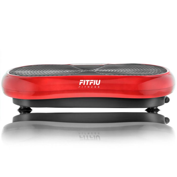 Plateforme vibrante PV-100 ROUGE 99 vitesses, 400w - FITFIU Fitness