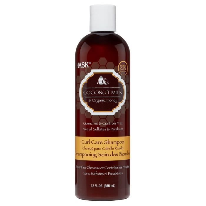 Hask - Shampoing Lait de coco et Miel - 355 ml