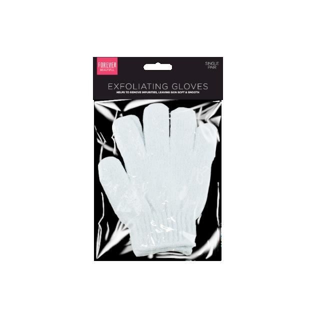 Gants de bain et de douche exfoliants