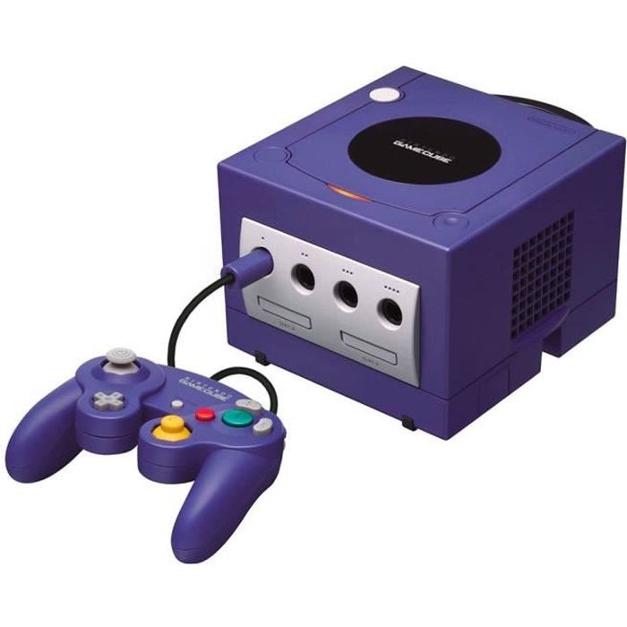 Console Nintendo Gamecube Violet + 1 manette + 1 CM