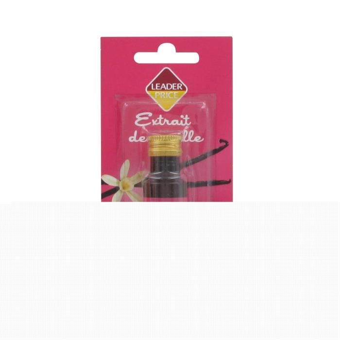 Extrait de vanille Leader Price - 20ml