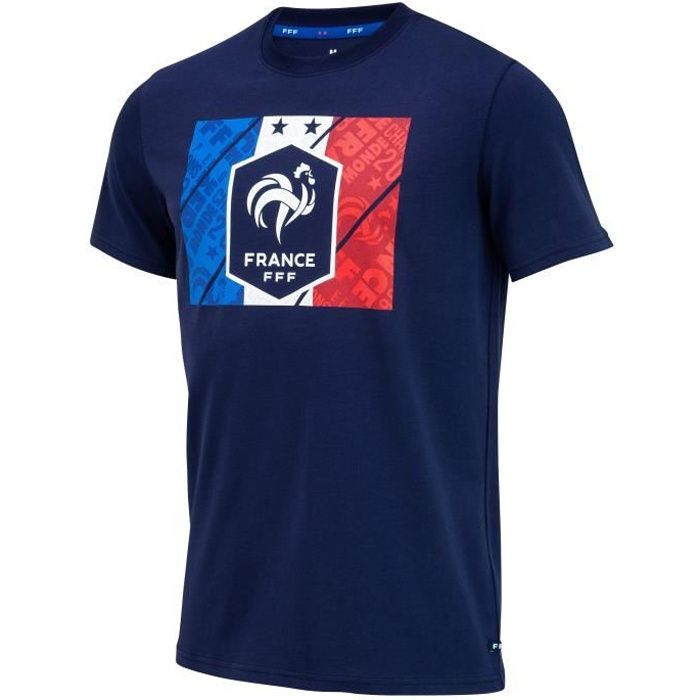 T-shirt FFF - Collection officielle Equipe de France de Football - Taille Homme S