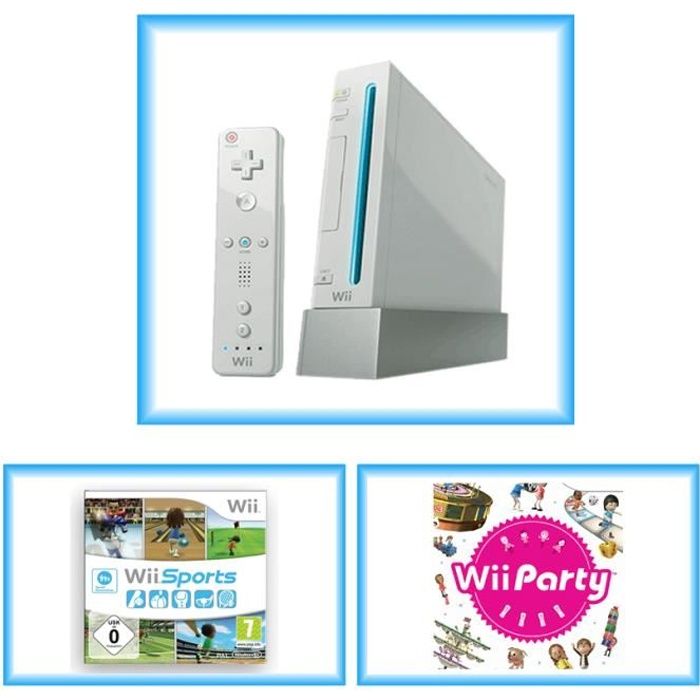 Console Nintendo Wii Family Pack - Blanche
