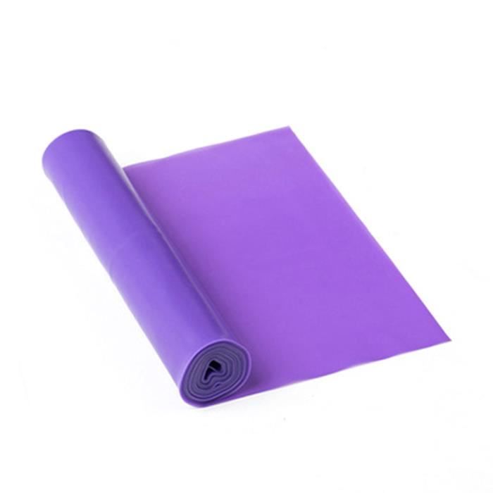 1.5 Exercice Fitness Body Building Bandes Élastiques Latex Élastique Yoga Pilate Gym Bande de Résistance pour Entraînement