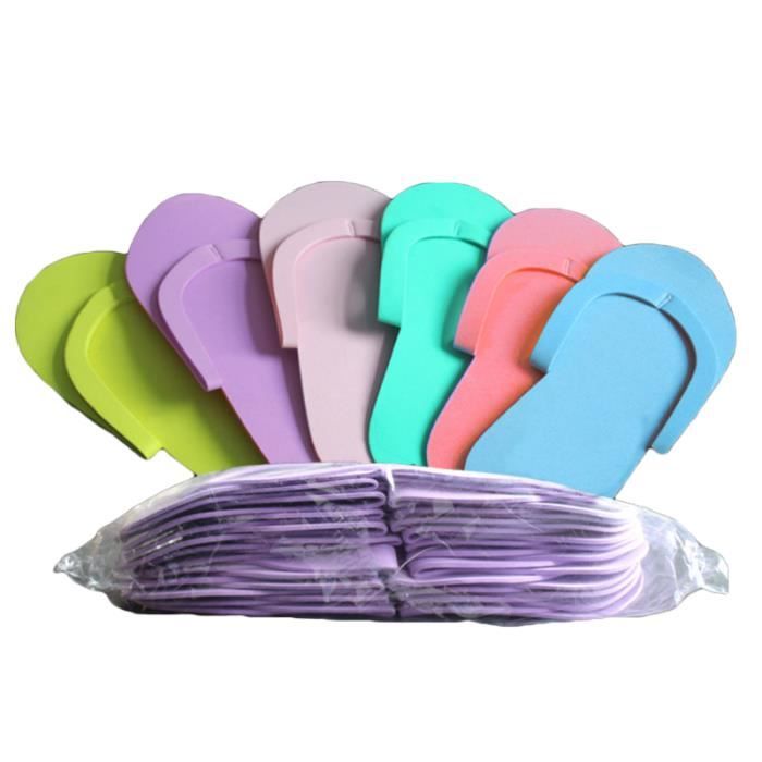 36 paires de pantoufles jetables en mousse de haute qualité de pédicure en pour salon spa SPA COMPLET - KIT SPA - JACUZZI