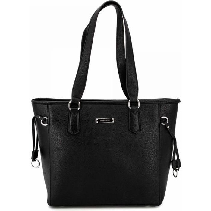 Sac à main cabas léger poche zip grainé Femme TORRENTE