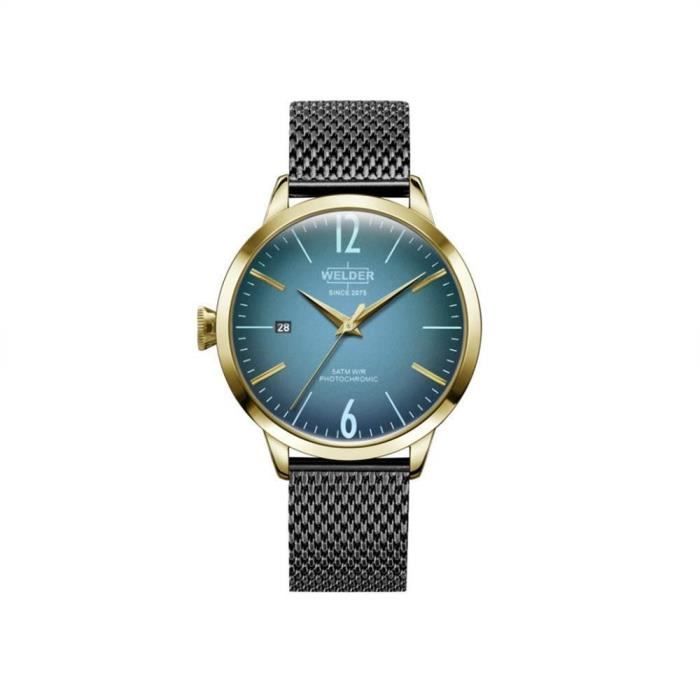 Welder Femme 38mm Bracelet & Boitier Acier Inoxydable Quartz Montre WRC635