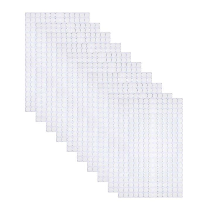 Feuilles Protection Prophila Recto Verso 10 Feuilles De Stockage Prophila Double Face – Pochette Transparente, 195×262mm, 4 Anneaux, Film Noir 0.4mm