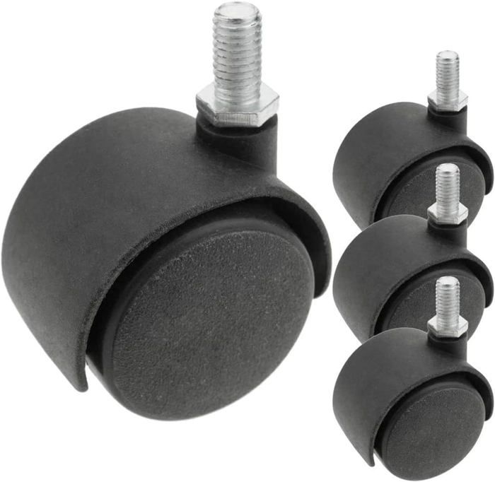 Kippen 1615 X 1 Set Of 4 Twin Wheels 40 Mm With M8 Threaded