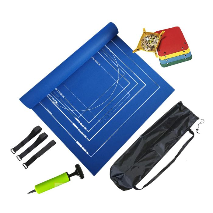 Tapis Rangement Puzzle KIMIGO Avec Rouleau - Pour Puzzles 1000-3000 Pièces - Feutre Antidérapant - Gris