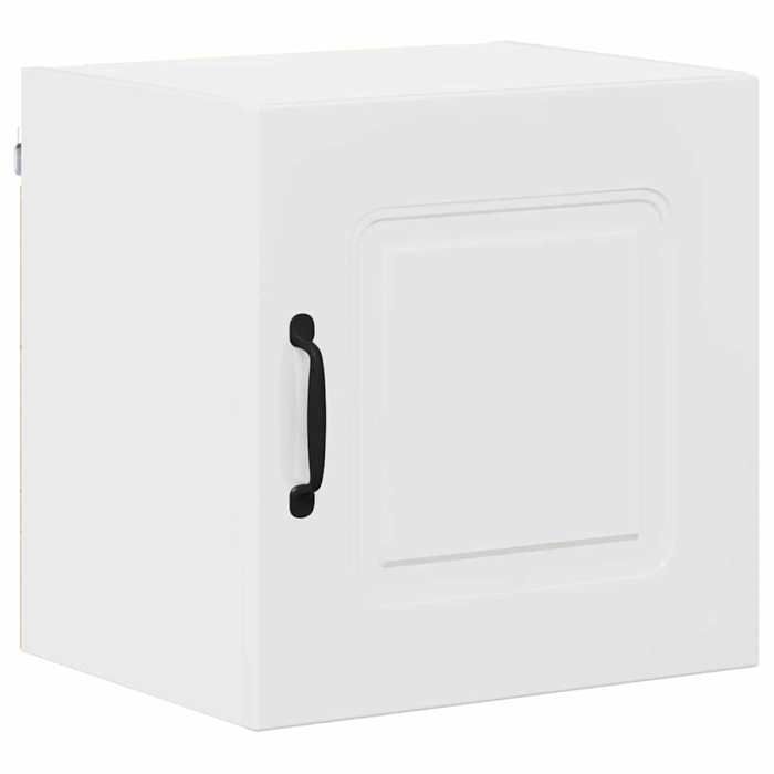 BEL-ACHAT* Meuble de stockage Moderne - Suspendu - Meuble mural de cuisine Blanc brillant 40x31x40cm @Promo4838402