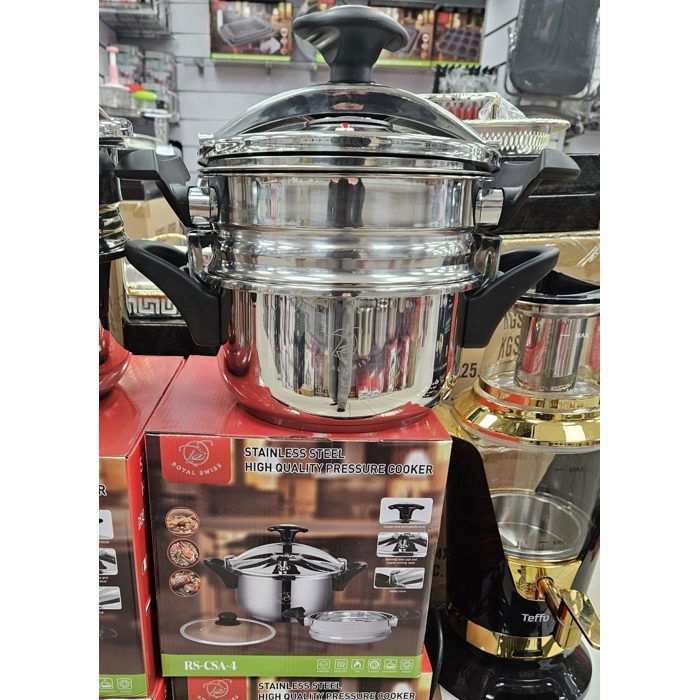 Couscoussier En Inox 12 L Avec Intérieur Anti-adhésif Pierre | Compatible Induction, Gaz, Vitrocéramique – Sain Et Facile à Nettoyer