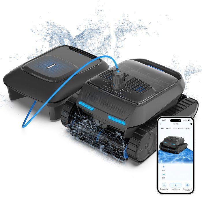 Robot de piscine AIRROBO CP400 Nettoyage du fond parois navigation