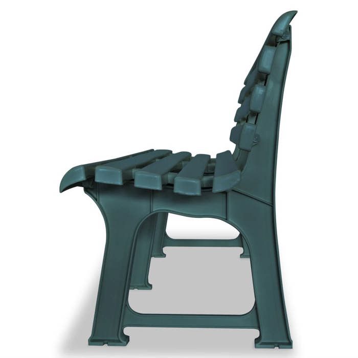 Vert SWEETY® Banc de jardin - 2 PLACES - 1455cm Plastique Vert 1455x49x74cm - Banquette balcon CL42134822339