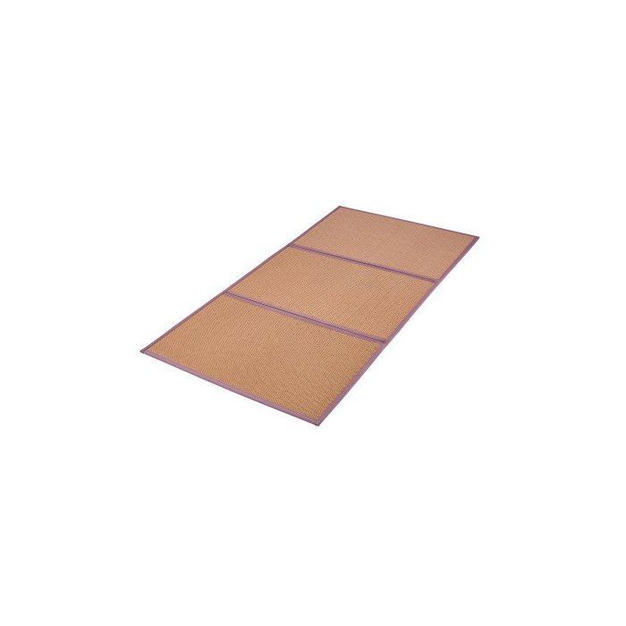 Tatami 203 2 x 99 cm Matelas Japonais en Rotin Naturel Tissé à la Main Tapis de Sol Japonais Pliable