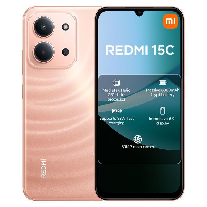 Xiaomi Redmi 15C - vue 3