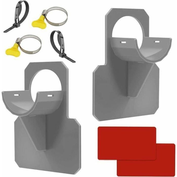 Lot de 2 supports de tuyau pour piscine accessoires anti-perforation