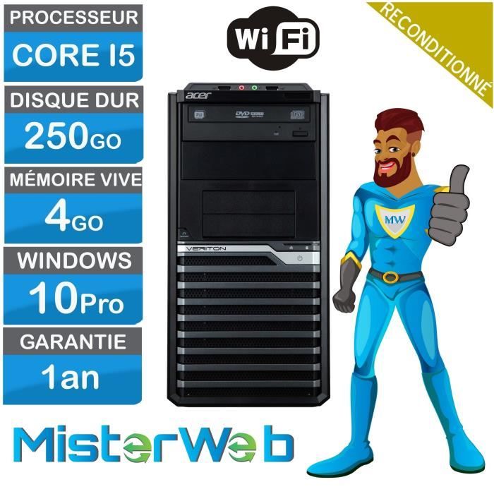 Ordinateur de bureau - Acer Veriton M4620G - Core