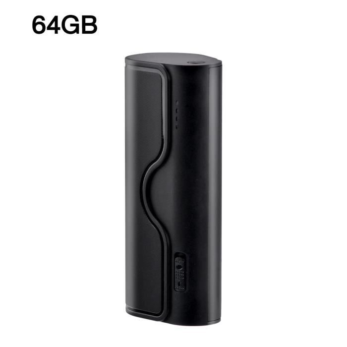 Micro Espion Enregistreur Vocal Numérique 32Go - Mini Dictaphone Avec Casque 598801