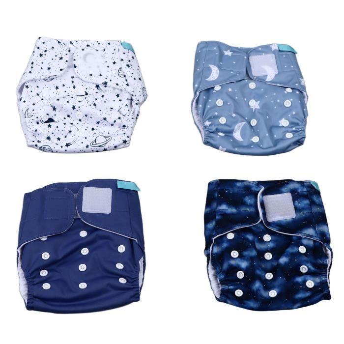 Akozon Couches pour bébés Couches bébé doux respirant imperméable