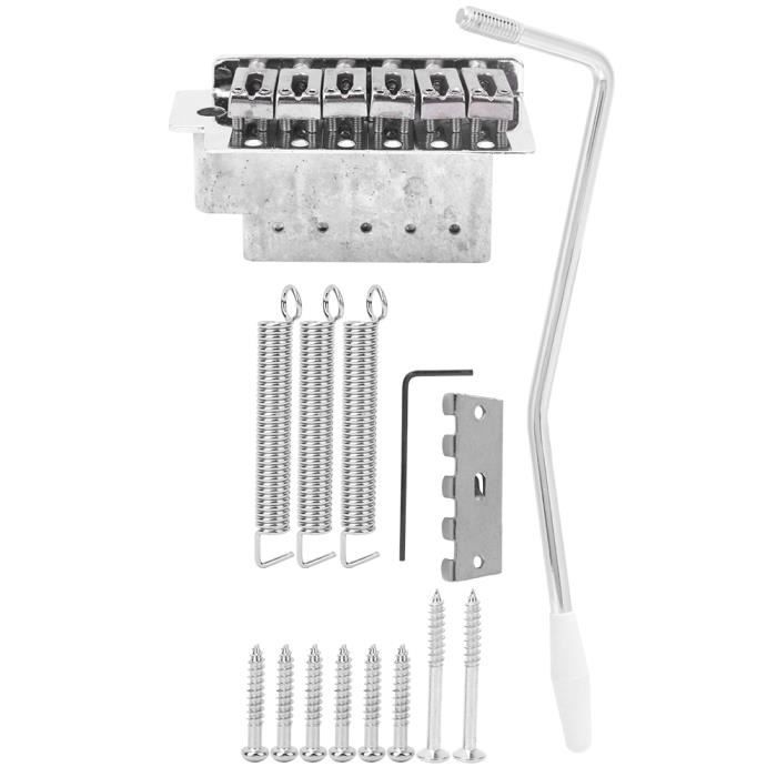 Dilwe système de trémolo Système de pont de trémolo de guitare électrique à 6 cordes pour
