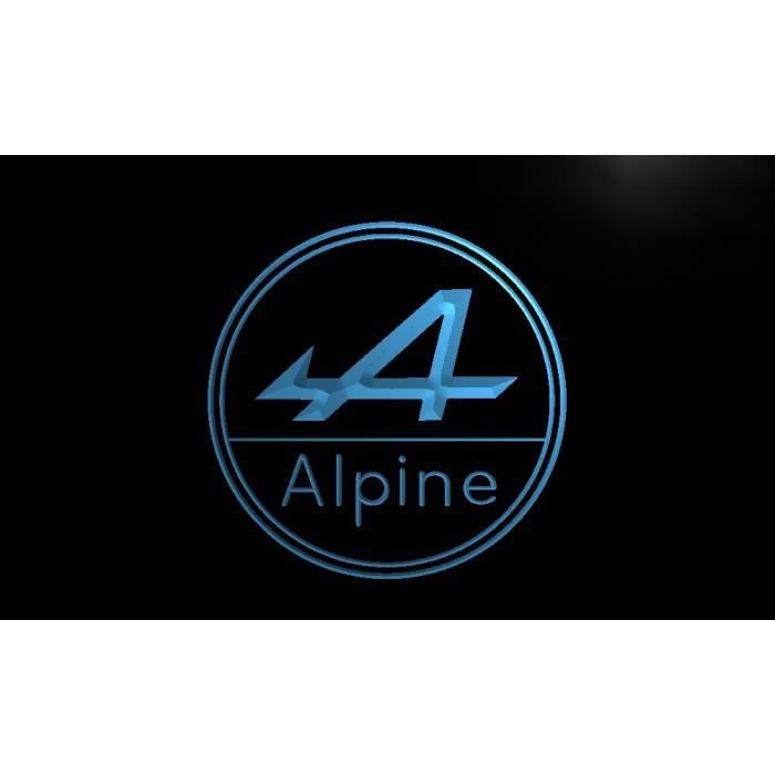 Alpine Rare enseigne lumineuse  ALPINE 