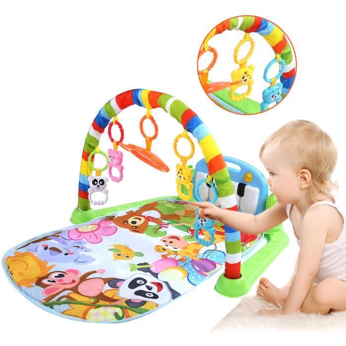 Tapis De Jeu De Remise En Forme Pour Bebe Clavier De Piano Musical Tapis De Gymnastique Jouet Educatif Pour Enfants De 0 A 18 M Cdiscount Puericulture Eveil Bebe